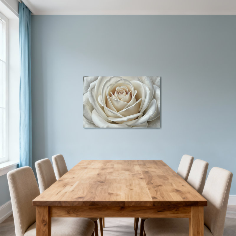 Plantes et fleurs rose gros plan motif floral, H 20 po x l 30 po