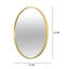 Huerres Metal Flat Wall Mirror-1768820838