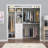 SpaceCreations 52-87" Closet System-62488466