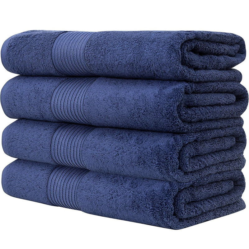 100% Cotton Bath Towel, Denim