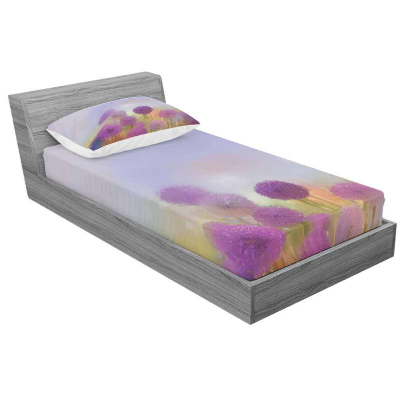 Microfiber Sheet Set, Twin XL Sheet Set with Fitted Sheet