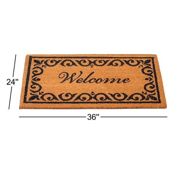 Lark Manor Alexarae Outdoor Coir Doormat