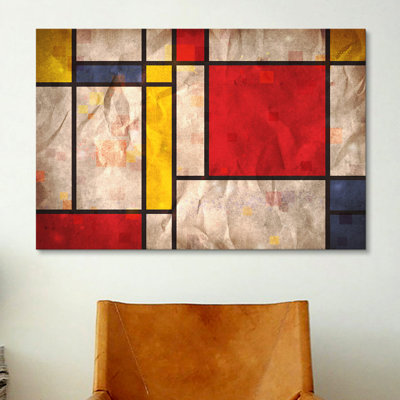 «Mondrian Inspired» par Michael Tompsett, impression sur toile