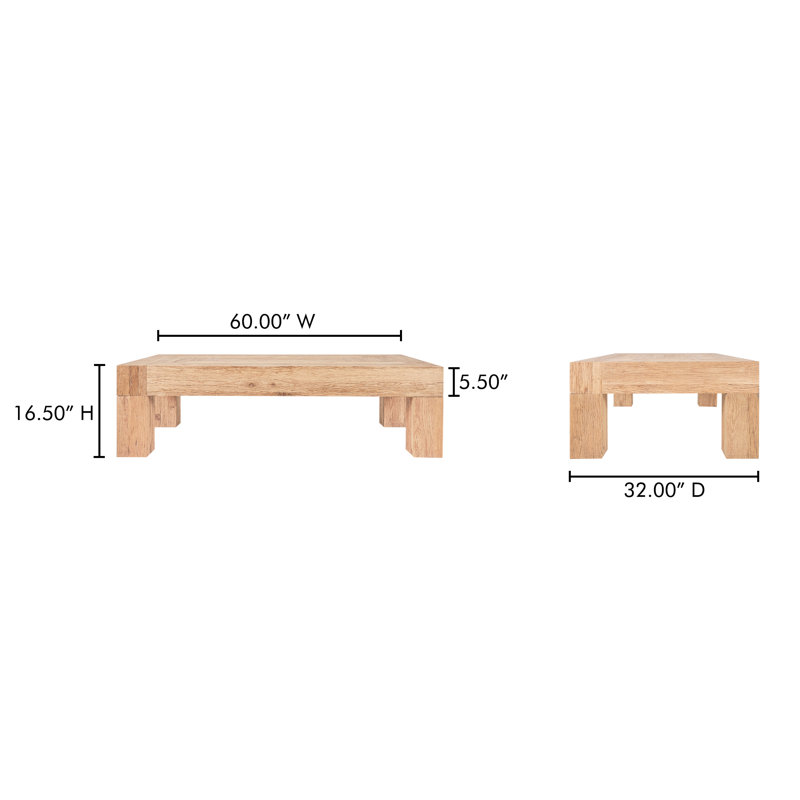 Evander Rectangular Single Coffee Table
