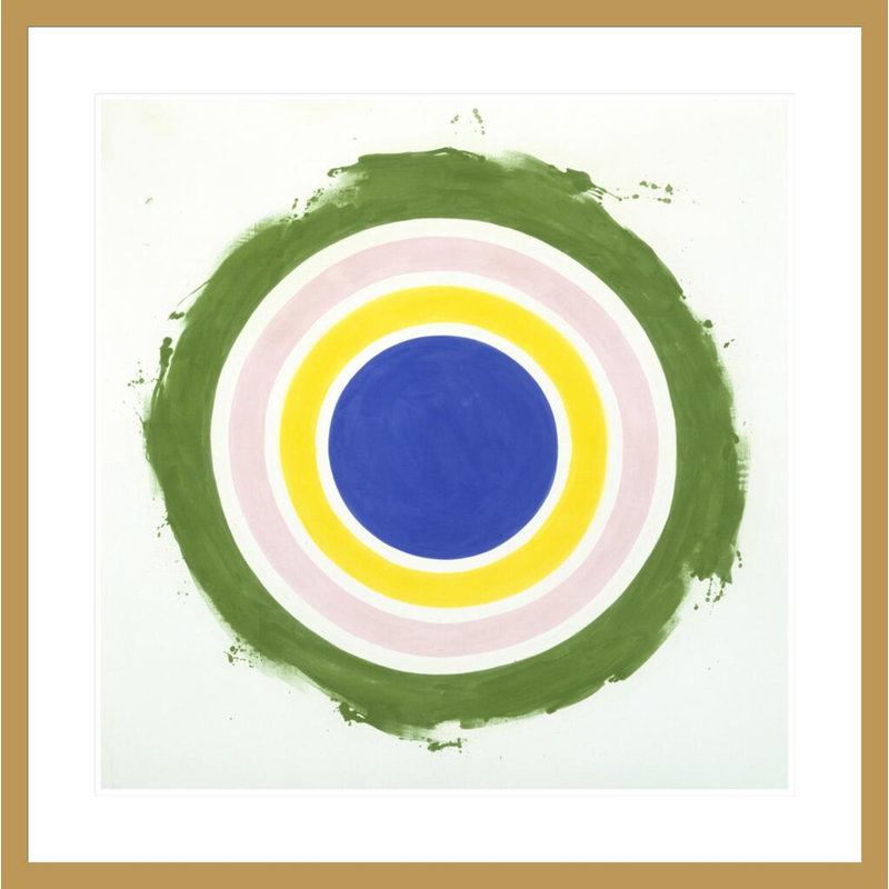 «Half» par Kenneth Noland - Impression giclée, H 28,76 po x l 41,5 po