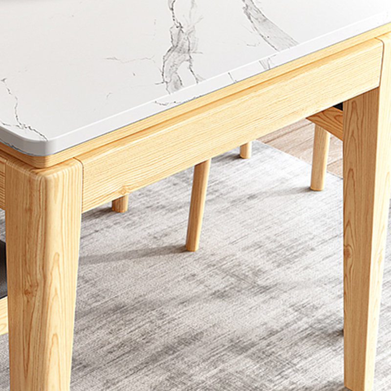 Ensemble de table de salle à manger moderne et simple, H 29,5 po x L 59 po x l 35,4 po