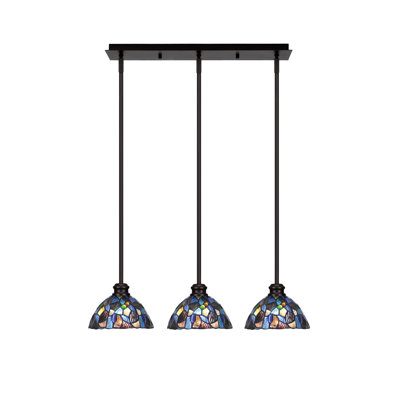 Luminaire suspendu linéaire 3 lumières Edge