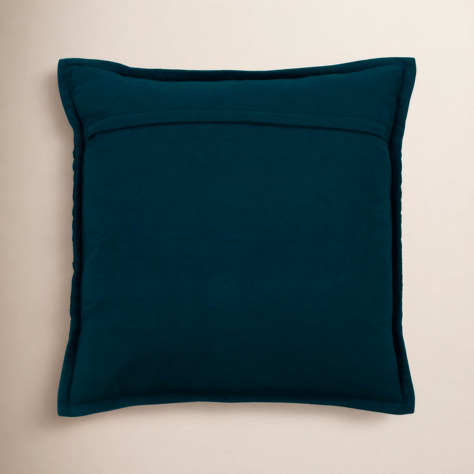 Farwell 20" x 20" Cotton Throw Pillow, Teal