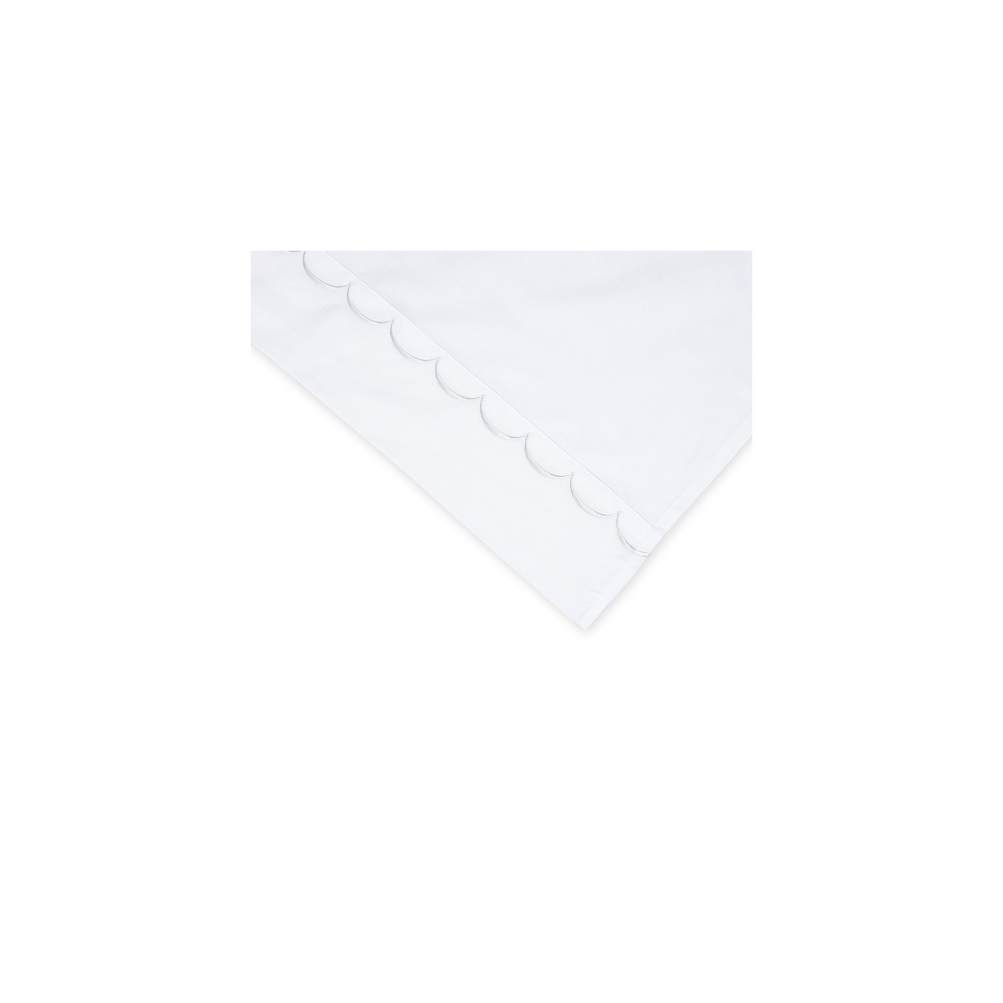 Camillo Sateen Sheet Set, California King Sheet+Fitted Sheet + 2 Pillowcases, White