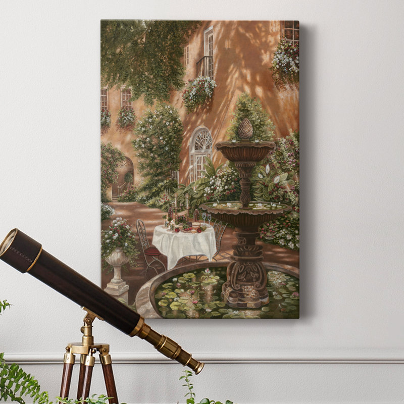 «Evening Cocktail II», impression sur toile tendue, H 27 po x l 18 po x P 1 po