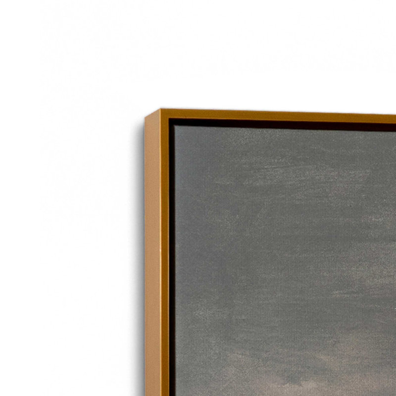 «Ocean polaire II» par Michael Willett, reproduction d'art, H 40 po x l 30 po, Doré