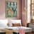 Bright Preppy Animals Botanical Floral Print Cheetah Cat Print Bedroom Animals Modern Boho Style Preppy-100707926-100707928