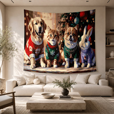 Tapisserie murale de Noël