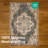 Esmira Traditional Machine Washable Blue & Beige Area Rug-1095388134
