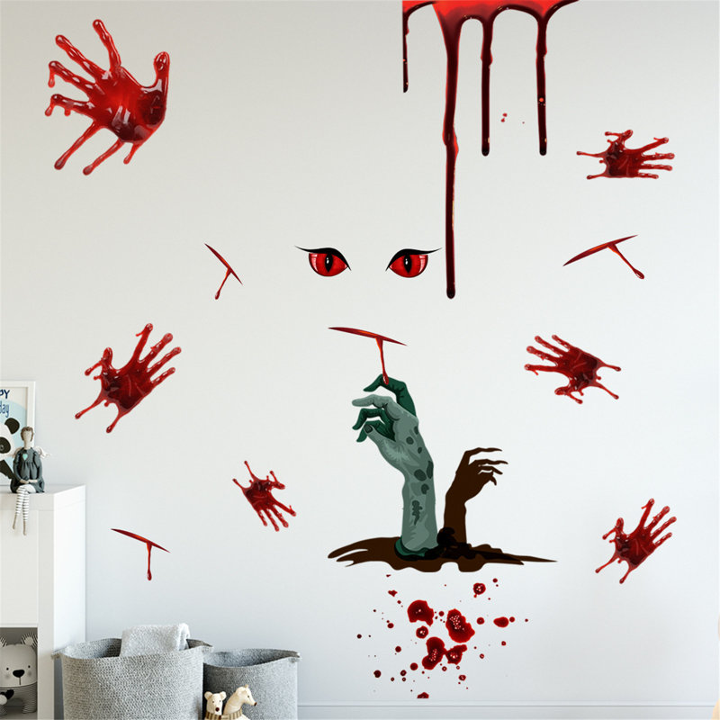 Autocollant mural d'Halloween