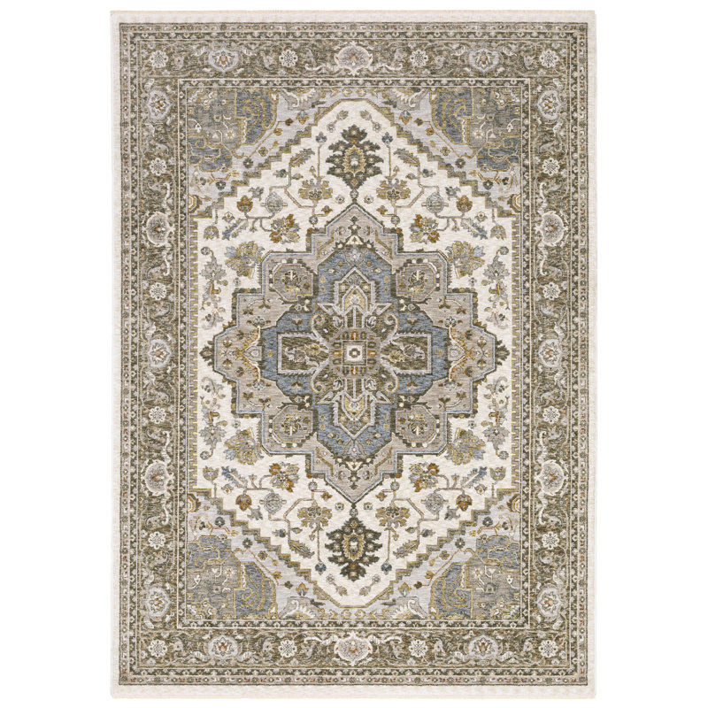 Relis Oriental Indoor Rug, Rectangle 6'7" x 9'6"