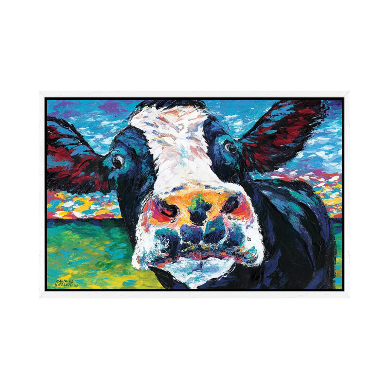 Carolee Vitaletti - Print on Canvas, 101.6 cm H x 66.04 cm W, White Floater Framed