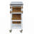Foldable Outdoor Kitchen Island Patio Kitchen Island Outdoor Kitchen Cart Portable Prep Station with Lockable Wheels-128765671