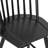 Talia 24" Solid Wood Counter Stool In Black