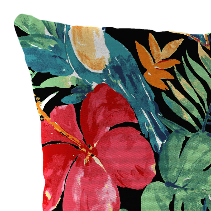 Coussin extérieur 16 po x 16 po (ensemble de 2), Agrume Rani