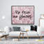 No Rain No Flowers - Toile romantique pour décoration intérieure