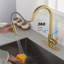 Robinet de cuisine tactile avec douchette extractible