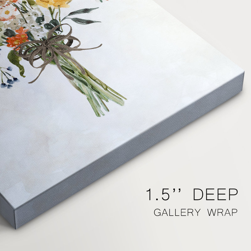 Favorite Picks Bouquet II -Gallery Enveloppé Cavas, H 48 po x l 32 po