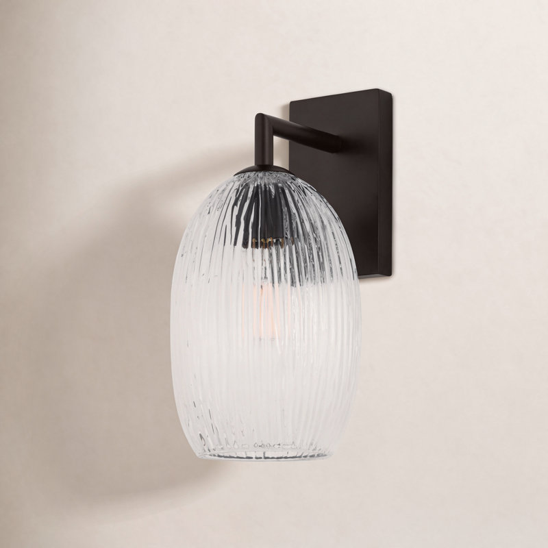 Serafina 10 Sconce, Aged Iron