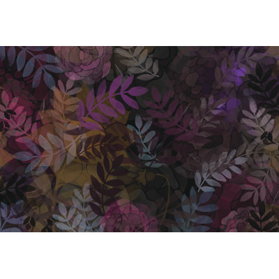 Texture de fond floral rétro par Nataleana