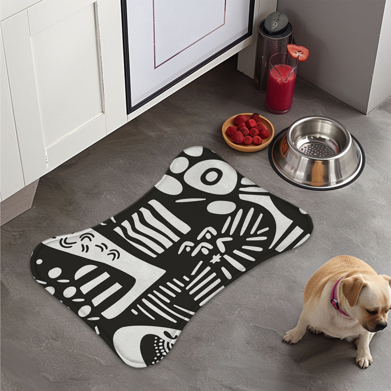 Tapis stylisé 1 pièce