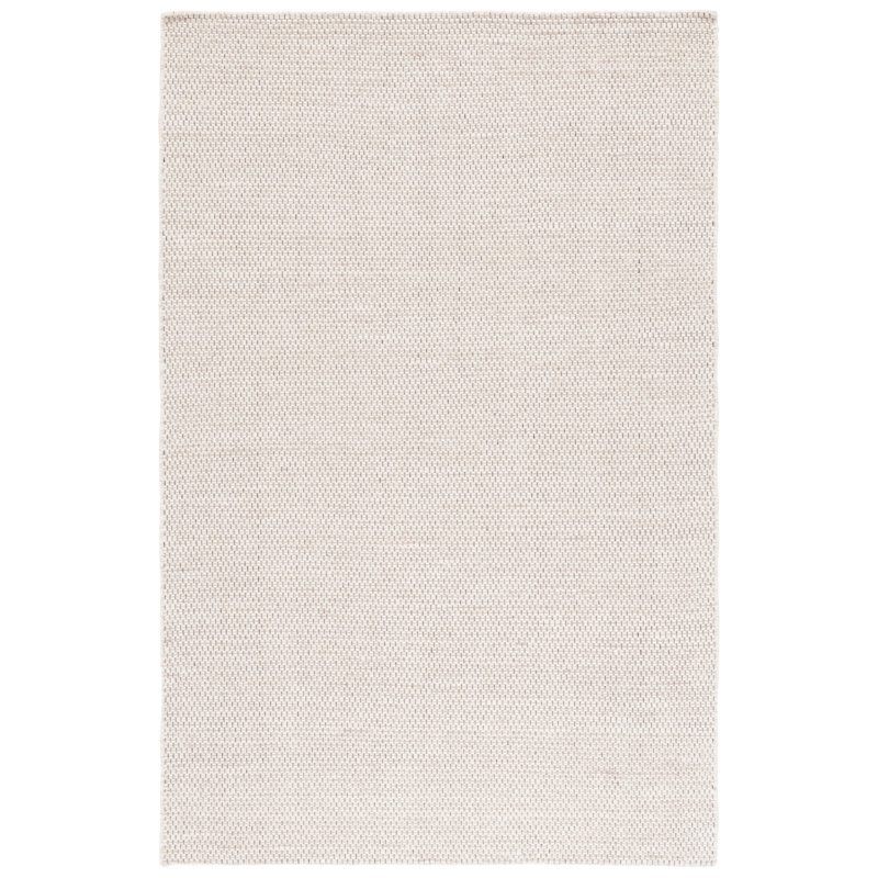 Tapis de couleur unie en laine tissé à la main Natura, Tapis de couloir 2 pi 3 po x 8 pi