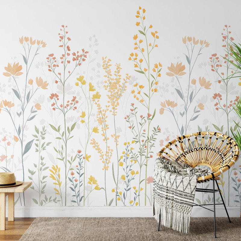 Murale Meadow Rise, Orange