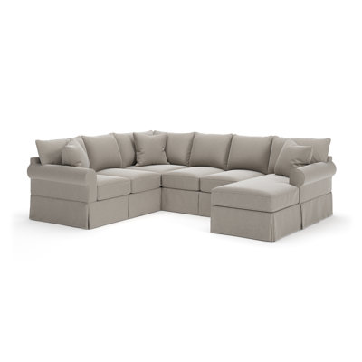 Amari Slipcovered U-Sectional