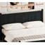 Lit plateforme à très grand lit avec tête de lit et pied de lit Minimalist Modern