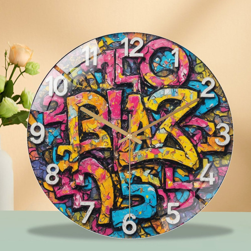 Horloge murale 12 po
