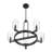 Hansley 5-Light Chandelier with Clear Glass