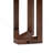 4 Piece Bar Table Set With3 PU Upholstered Bar Stools, Breakfast Table With 3 Padded Stools Solid Wood Counter Height Dining Table Set For Living Room, Dining Room.  Cherry-701909919