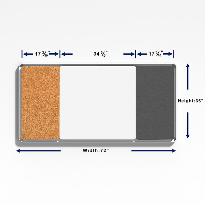 Lorell Plastic / Acrylic Accessory Kit, 36" x 72" x 1.40"