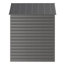 Remise de rangement en acier Select, 8 x 6, gris anthracite-67124376