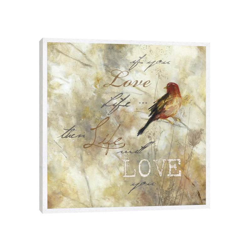 Nature Notation II by Carol Robinson - Print on Canvas, White Framed, 93.98 cm H x 93.98 cm W