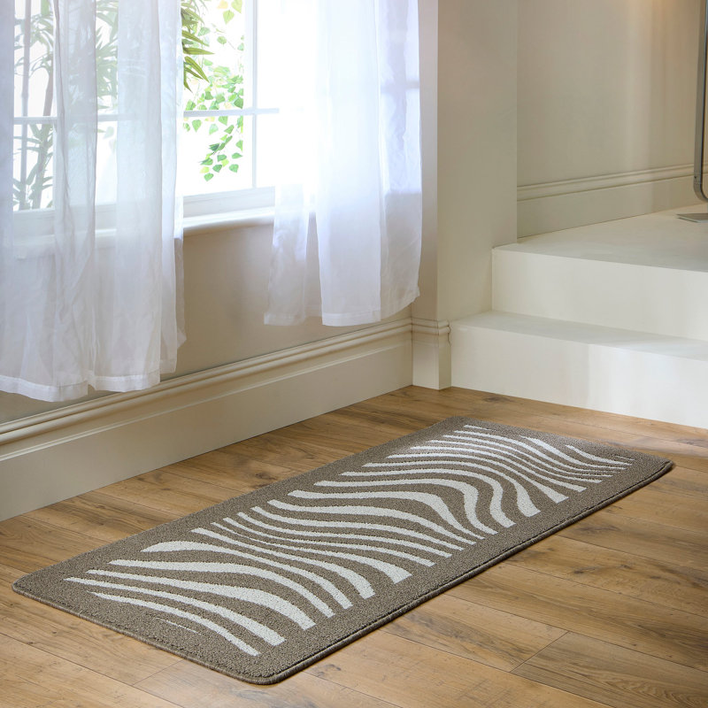 My Mat Sculptured Patterned Waves, Runner 67 x 150cm