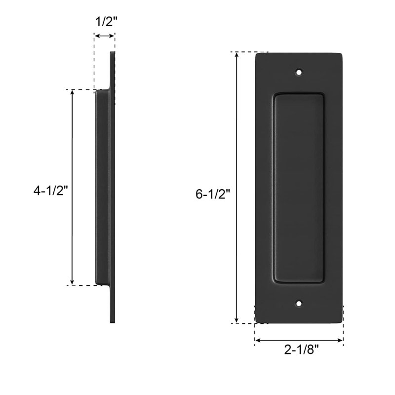 Flush Mounted Handle/Pull