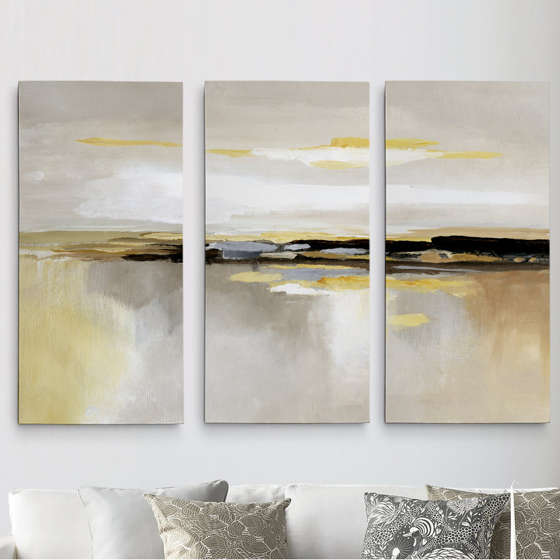 Une image multi-pièces sur toile tendue premium'« silver doublure », H 24 po x l 36 po x P 1,5 po