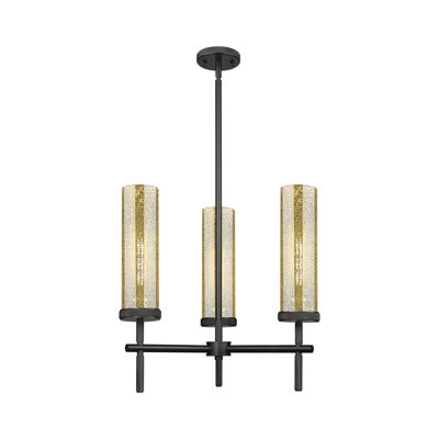 Lincoln 3 Light 12" Stem Hung Pendant