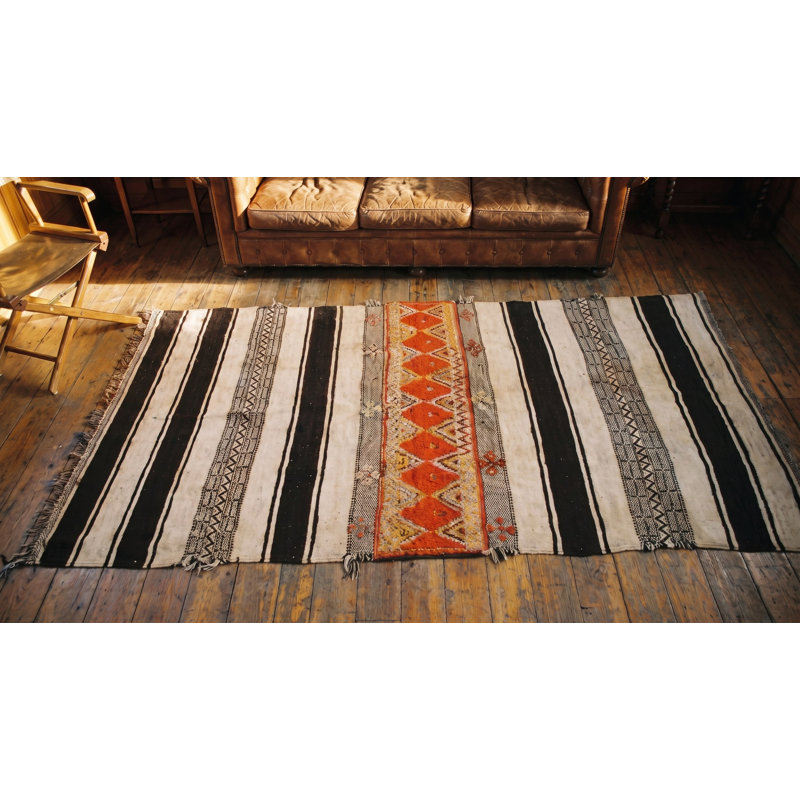 Flatweave Wool Area Rug