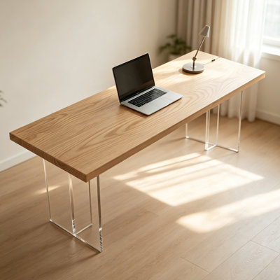 European-Style Acrylic Floating Desk