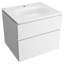 Lavabo de salle de bain rectangulaire encastré en porcelaine vitrifiée avec trop-plein studio S-52317969