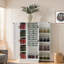 Garde-manger avec portes, grand rangement et tablettes réglables