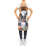 No Pattern Bib Apron