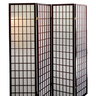 Paravent 70 po à finition japonaise cerisier 70 po